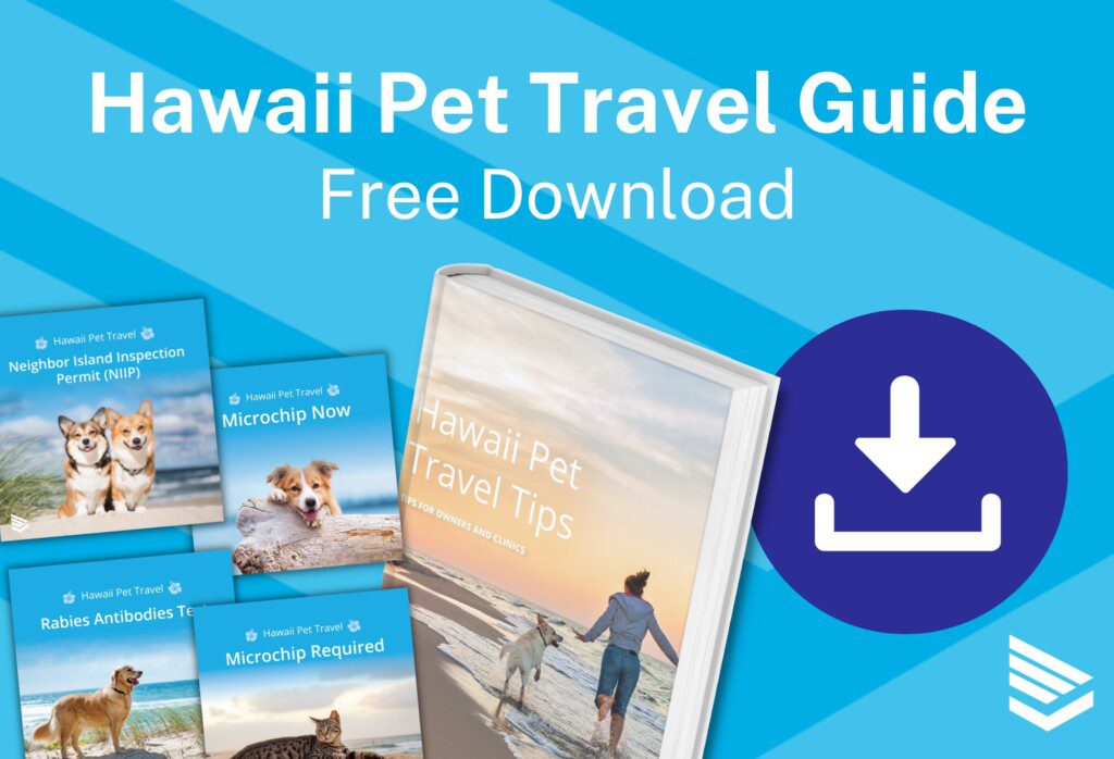 state of hawaii pet travel